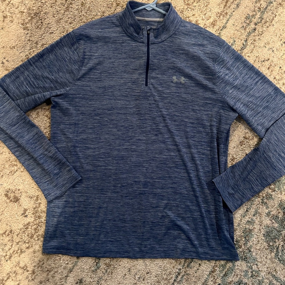 Under Armour Blue Quarter-Zip Pullover